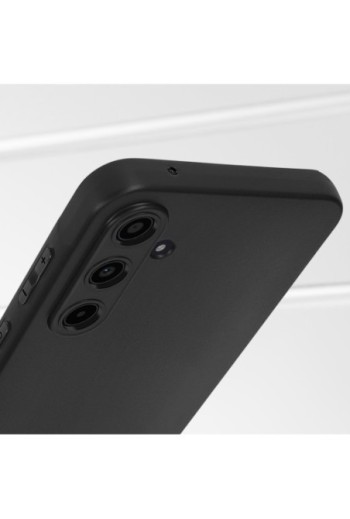 Cover per Samsung Galaxy A35 5G - silicone nero opaco fotocamera protetta