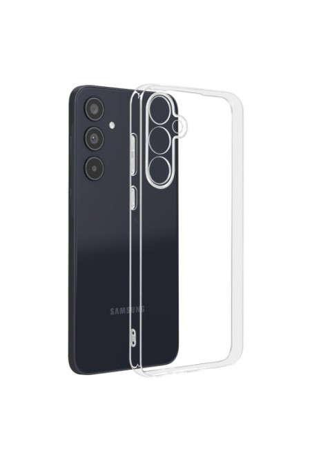 Cover per Samsung Galaxy A35 5G - silicone trasparente fotocamera protetta