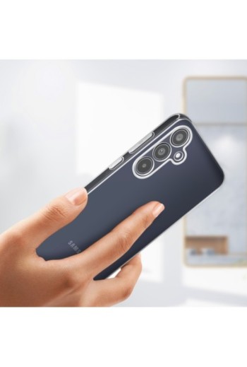 Cover per Samsung Galaxy A35 5G - silicone trasparente fotocamera protetta