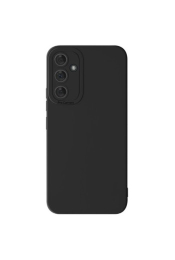 Cover per Samsung Galaxy A54 5G flessibile opaca fotocamera protetta - nera