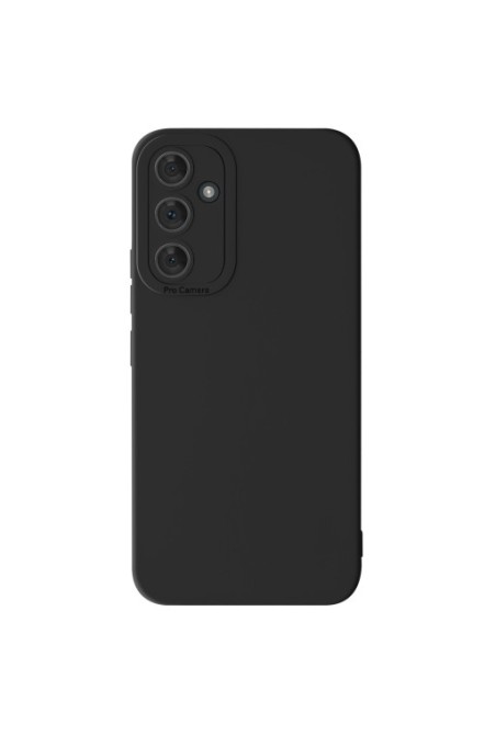 Cover per Samsung Galaxy A54 5G flessibile opaca fotocamera protetta - nera