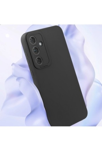 Cover per Samsung Galaxy A54 5G flessibile opaca fotocamera protetta - nera