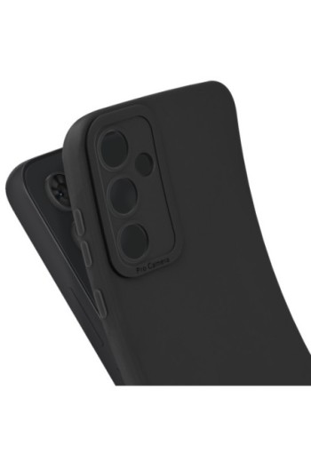Cover per Samsung Galaxy A54 5G flessibile opaca fotocamera protetta - nera