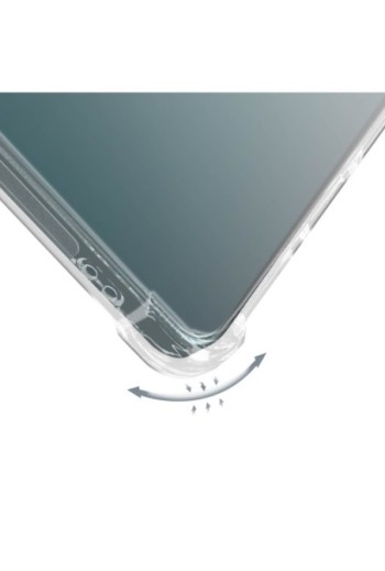 Cover anti-urto per Xiaomi Redmi Note 13 Pro 4G angoli rinforzati - trasparente