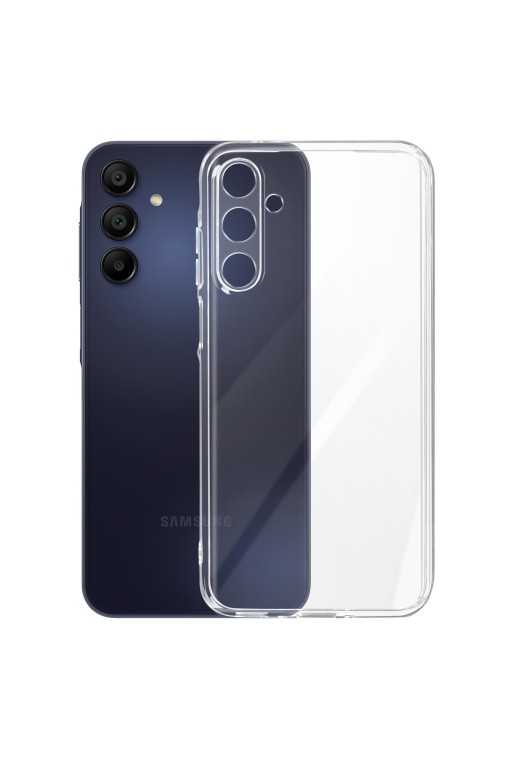 Cover trasparente per Samsung Galaxy A15 5G silicone flessibile