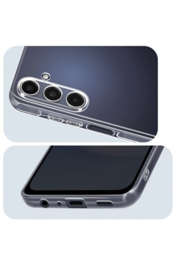 Cover trasparente per Samsung Galaxy A15 5G silicone flessibile
