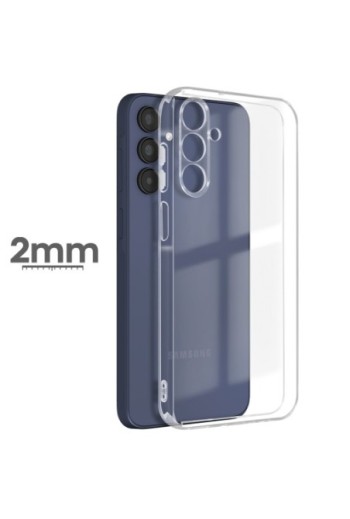 Cover trasparente per Samsung Galaxy A15 5G silicone sottile 2 mm