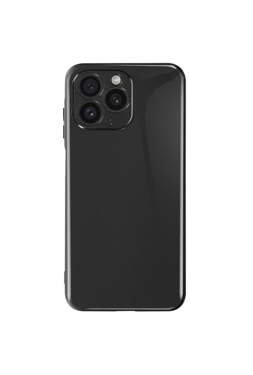 Cover per Blackview A96 - silicone morbido nero opaco fotocamera protetta
