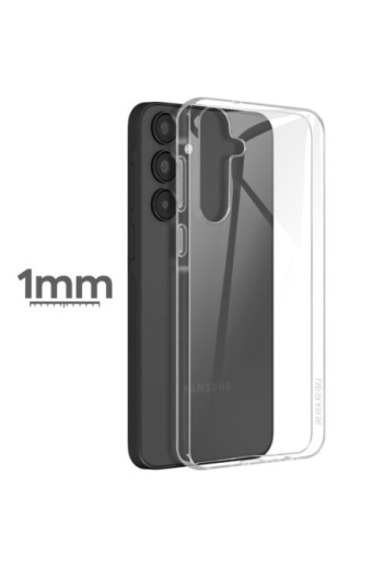 Cover per Samsung Galaxy A35 5G in silicone sottile 1 mm - trasparente