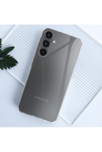 Cover per Samsung Galaxy A35 5G in silicone sottile 1 mm - trasparente