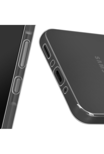 Cover per Samsung Galaxy A35 5G in silicone sottile 1 mm - trasparente