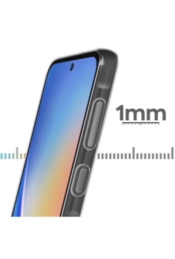 Cover per Samsung Galaxy A35 5G in silicone sottile 1 mm - trasparente