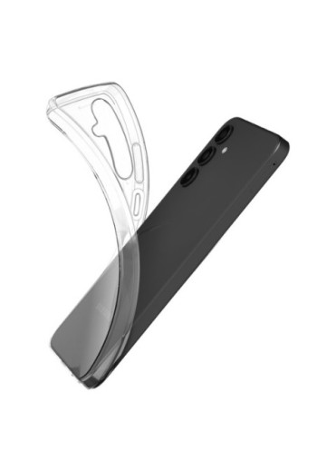 Cover per Samsung Galaxy A35 5G in silicone sottile 1 mm - trasparente