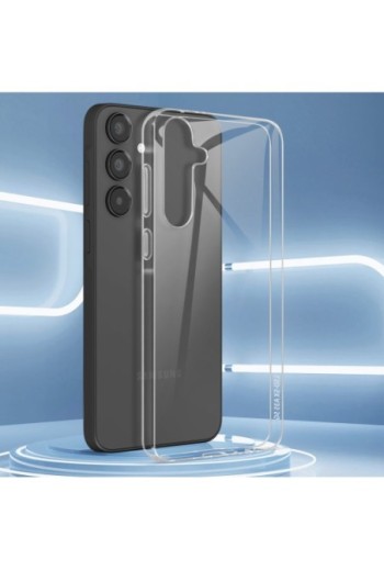 Cover per Samsung Galaxy A35 5G in silicone sottile 1 mm - trasparente