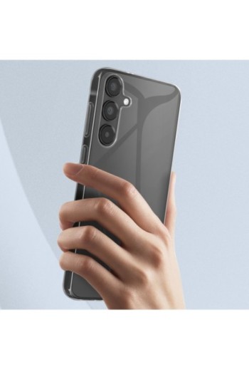Cover per Samsung Galaxy A35 5G in silicone sottile 1 mm - trasparente