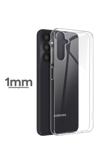Cover per Samsung Galaxy A05s in silicone sottile 1 mm - trasparente