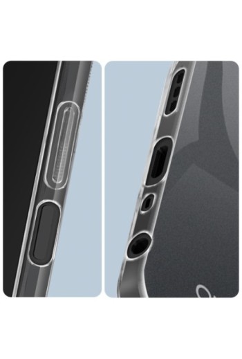 Cover per Oppo A38 in silicone sottile 1 mm - trasparente