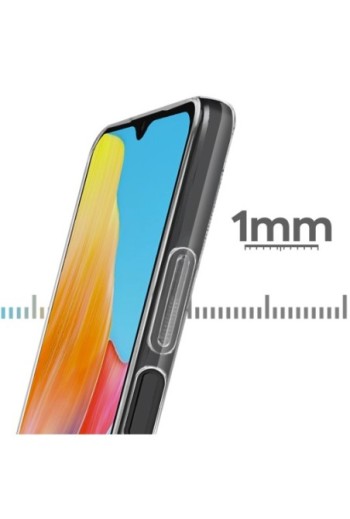Cover per Oppo A38 in silicone sottile 1 mm - trasparente