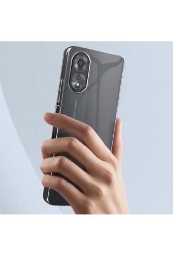 Cover per Oppo A38 in silicone sottile 1 mm - trasparente