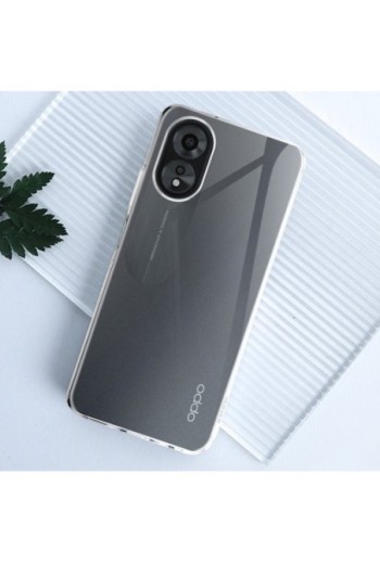 Cover per Oppo A38 in silicone sottile 1 mm - trasparente