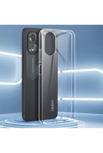 Cover per Oppo A38 in silicone sottile 1 mm - trasparente