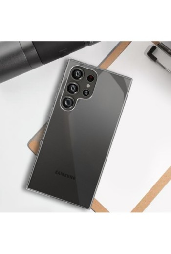 Cover trasparente per Samsung Galaxy S24 Ultra silicone sottile 0 5 mm