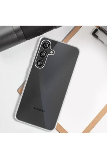 Cover trasparente per Samsung Galaxy S24 / S25 silicone sottile 0 5 mm