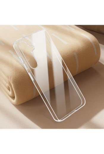 Cover trasparente per Samsung Galaxy S24 / S25 silicone sottile 0 5 mm