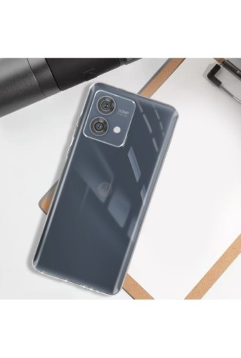 Cover trasparente per Motorola Moto G84 silicone sottile 0 5 mm
