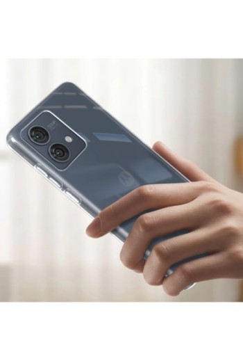 Cover trasparente per Motorola Moto G84 silicone sottile 0 5 mm