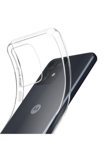 Cover trasparente per Motorola Moto G84 silicone sottile 0 5 mm