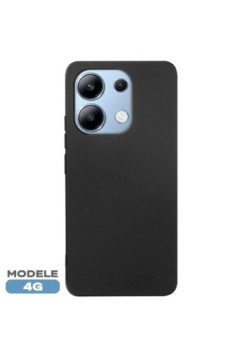 Cover nera per Xiaomi Redmi Note 13 4G in silicone flessibile - Classic Case