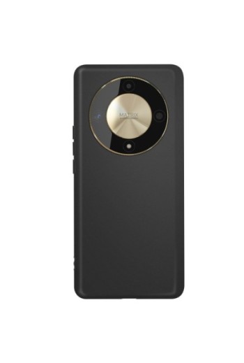 Cover nera per Honor Magic 6 Lite 5G in silicone flessibile - Classic Case