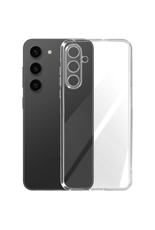 Cover trasparente per Samsung Galaxy S23 FE in silicone flessibile