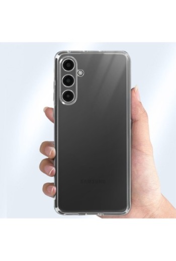 Cover trasparente per Samsung Galaxy S23 FE in silicone flessibile