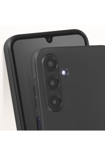 Cover per Samsung Galaxy A25 5G in silicone serie Classic Case Mat nera