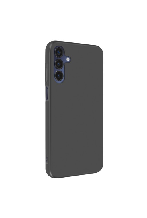 Cover per Samsung Galaxy A15 5G in silicone serie Classic Case Mat nera