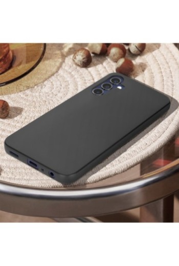 Cover per Samsung Galaxy A15 5G in silicone serie Classic Case Mat nera
