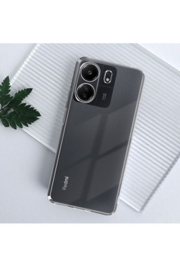 Cover per Xiaomi Redmi 13C e Poco C65 silicone flessibile - Classic Case trasparente
