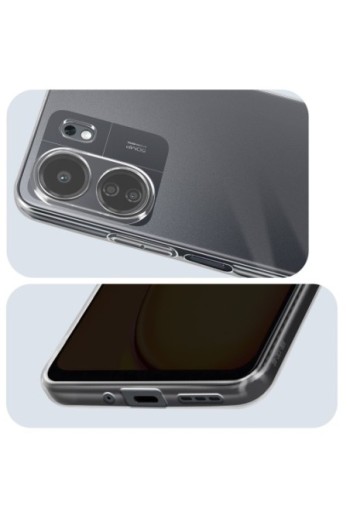 Cover per Xiaomi Redmi 13C e Poco C65 silicone flessibile - Classic Case trasparente