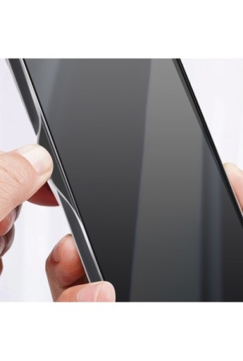Cover per Google Pixel 8 trasparente + vetro temperato 9H bordo nero - protezione completa