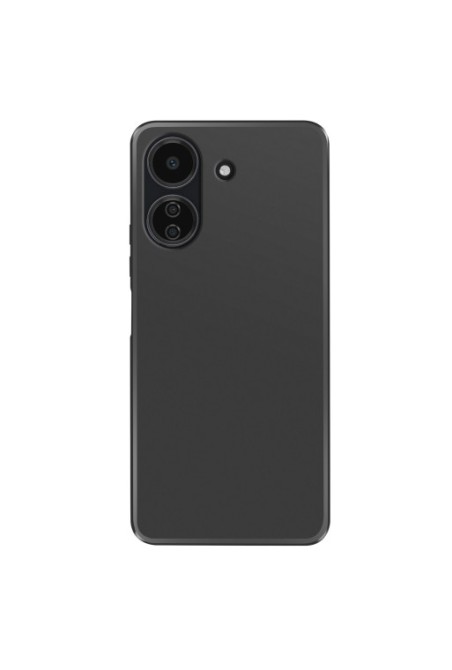 Cover in silicone flessibile Classic Case nera per Xiaomi Redmi 13C e Poco C65