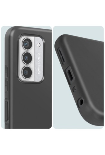 Cover per Nokia G42 5G in silicone flessibile Classic Case - nera