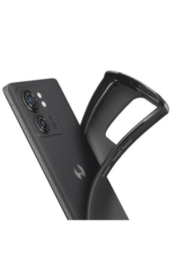 Cover per Motorola Edge 40 in silicone flessibile Classic Case - nera