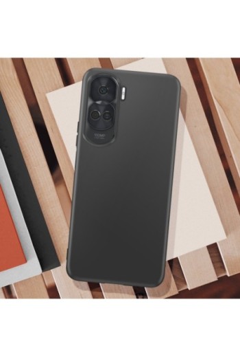 Cover per Honor 90 Lite in silicone flessibile Classic Case - nera