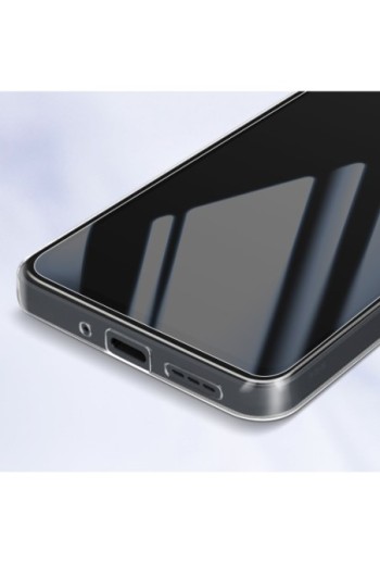 Cover trasparente + vetro temperato 9H - pack di protezione 360° per Xiaomi Redmi 13C e Poco C65