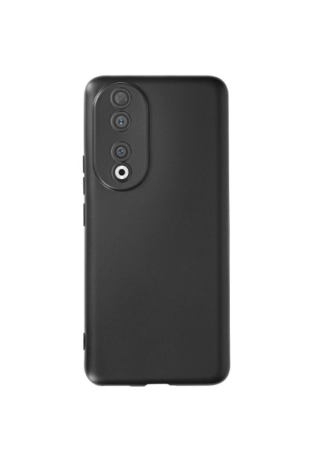 Cover per Honor 90 in silicone serie Classic Case Mat nera