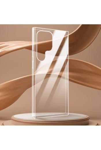 Cover per Samsung Galaxy S24 Ultra - Second Skin sottile 0 3 mm trasparente