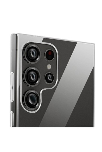 Cover per Samsung Galaxy S24 Ultra - Second Skin sottile 0 3 mm trasparente