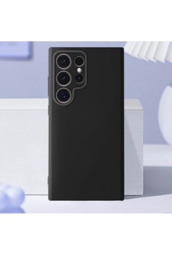 Cover soft-touch per Samsung Galaxy S24 Ultra serie Fast Cover - nera